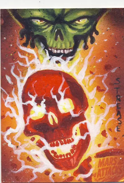 2021 Topps Mars Attacks Uprising Sketch Card Trease