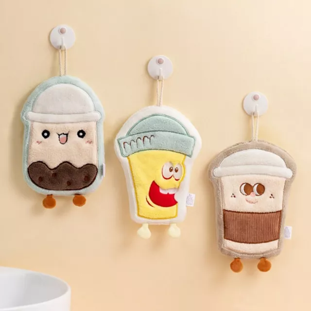 Quick Drying Cleaning Towel Hanging Dishcloths Cartoon Hand Towel  Kitchen