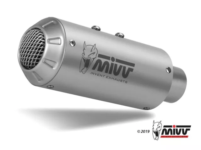 Terminale Mivv Mk3 Acciaio Inox Per Cb 1000 R 2018-2023