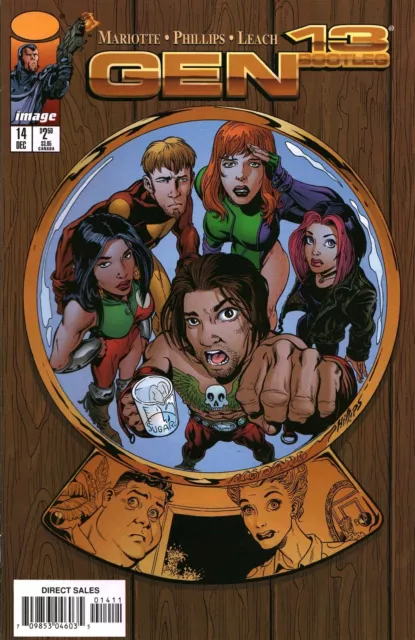 Vintage Image Comics Gen 13 Bootleg Comic Book #14 (1997) High Grade