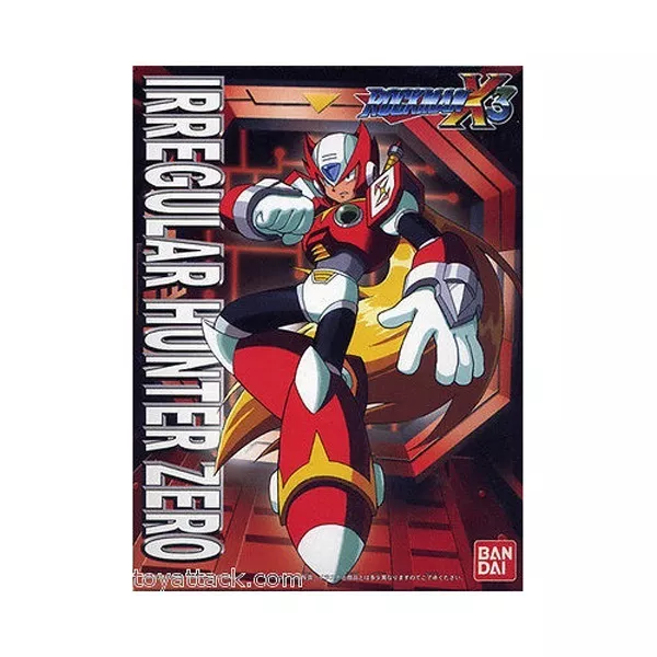 2003 Rockman X3 Megaman Irregular Hunter Zero Red Action Figure Kit New Unopened