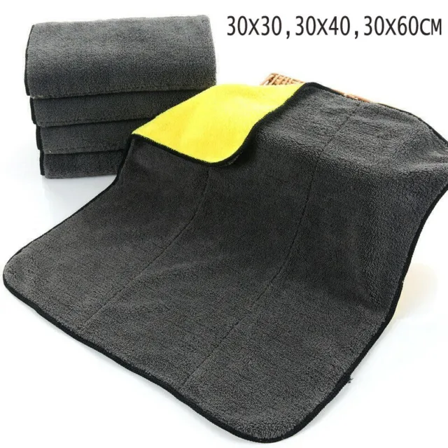 Car Cleaning Towel Washing Cloth Rag Dry Microfiber Ultra Absorbent Soft