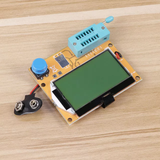 - LCD Digital Transistor Tester DIY Meter Backlight Diode Triode Capacitance