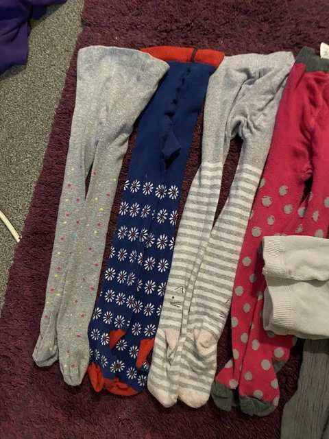 pacchetto collant ragazze età 3-4 anni 2