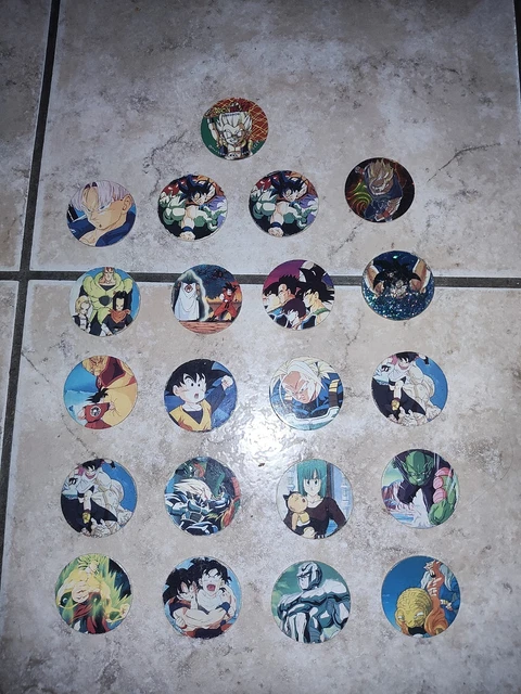 POGS   H DBZ CH 20 009 Lot de 30 Pogs DRAGON BALL Z Tous Différents