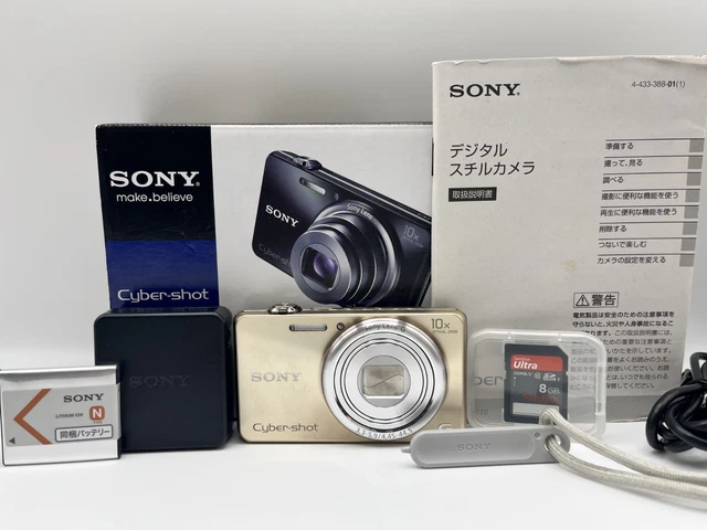 MINT]SONY CYBER SHOT DSC-WX170 Gold from japanJapanese