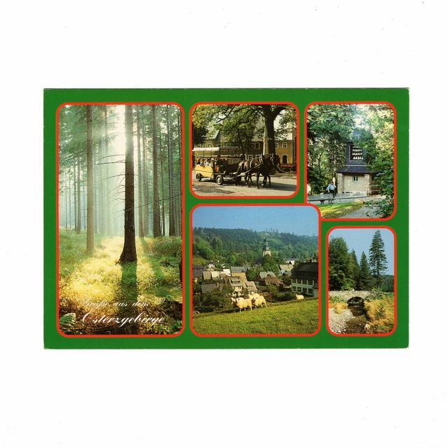 AK Ansichtskarte Osterzgebirge / Glockenspiel in Bärenfels / Geising +++ - 1991