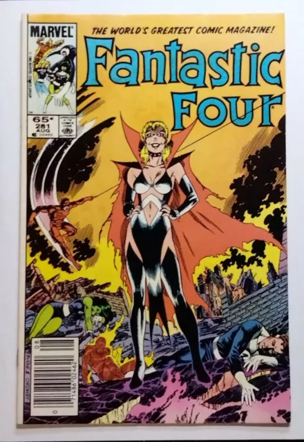 Comic Book - Fantastic Four #281 -  Aug 1985 - Marvel Comics - Uncertified-FN/VF