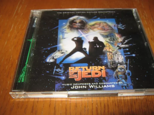 Star Wars: Return Of The Jedi Soundtrack by John Williams - 2 CD set (1997)