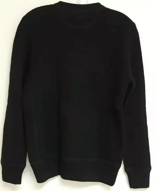 Ralph Lauren Rugby Mens Wool Crew Neck Sweater Black Sz Small/S 2