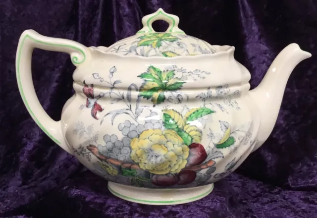 Vintage Royal Daulton The Kirkwood  3 C. Teapot, Lid & Strainer