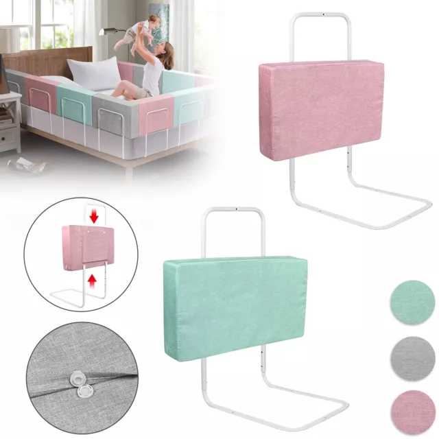 Rejilla de protección de cama rejilla de cama para elevación vertical rejilla de cuna 3 colores nueva
