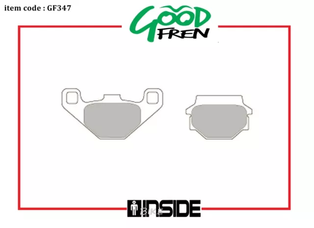 Goodfren Gf347 Pastiglie Freno Posteriori Kawasaki Kle 500 1991 > 2007