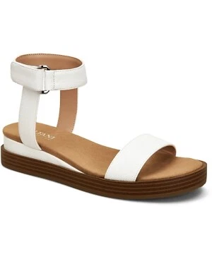 Alfani Women's Step 'N Flex Cherryll Sliver Flatform Wedge, white croc, Size 8.5 Alfani Women's Step 'N Flex Cherryll Sliver Flatform Wedge, white croc, Size 8.5