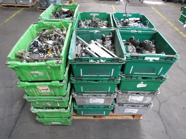 Wholesale Lot of Used Solenoids and Pneumatics 2350 LBS T193007