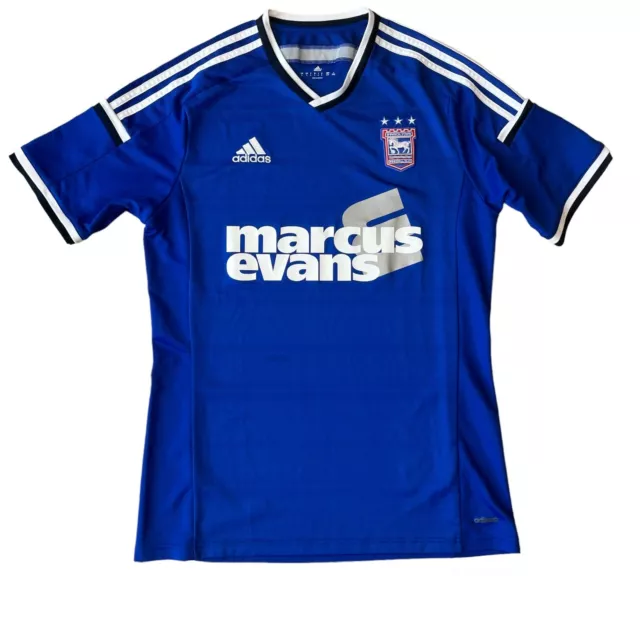 2014-15 Ipswich Home Football Shirt Adidas - L