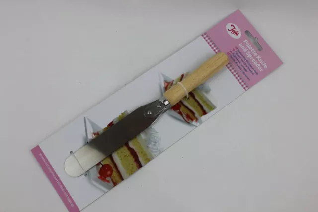 Paleta Esparcidor Raspador TALA Hornear Fondant Helado Pastel Decoración Utensilio Herramientas