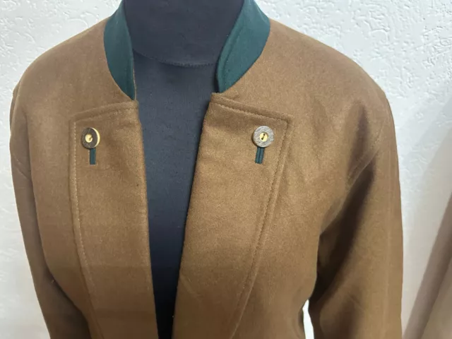 JULIUS LANG Original Trachten-JANKER JACKE Wiesn Jackett Blazer Gr. 42