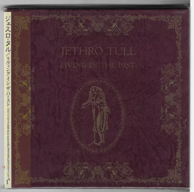 Jethro Tull - Living In The Past (TOCP-67369-70) 2 CD Japan Papersleeve Gatefold