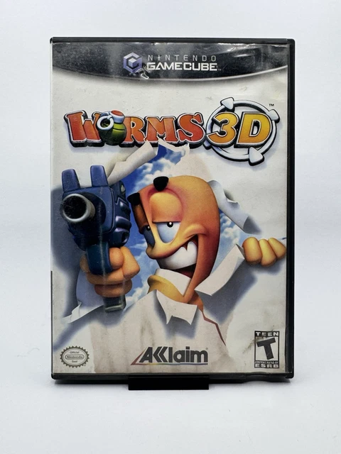 WORMS 3D (NINTENDO GameCube) [CIB] Probado Funcionando EUR 18,75