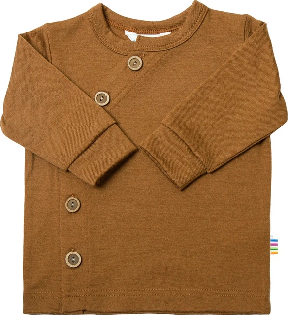 Cardigan bambini Joha rame scuro