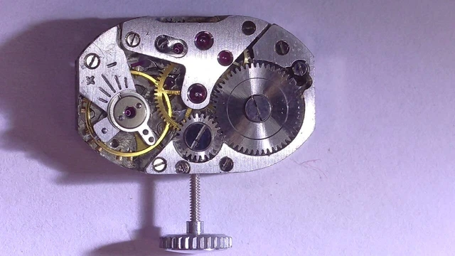 Platine De Mouvement De Montre Vintage FE 4612 - Occasion Pour Pièces Ou Restauration