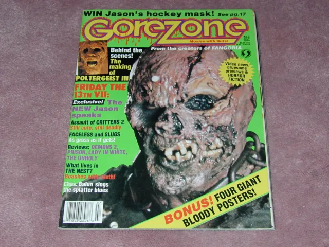 GOREZONE magazine # 2,  Free Shipping USA, Gore Zone