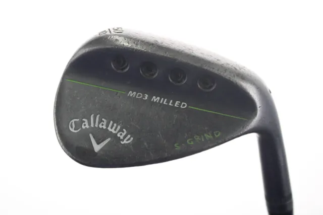 Callaway MD3 Milled Black S Grind Gap Wedge 50° Right-Handed Steel #11667 Golf