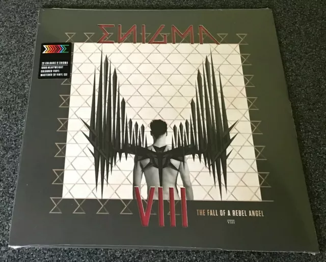 ENIGMA-FALL OF A REBEL ANGEL-UK/EU 2018 180g VIOLET VINYL LP-DIECUT-NEW & SEALED