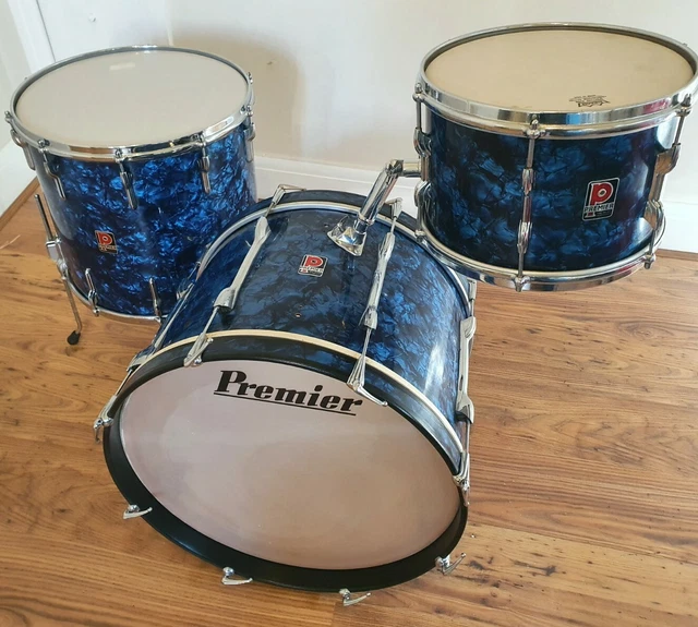 VINTAGE PREMIER DRUM Kit 20 12 16 310.00 PicClick UK