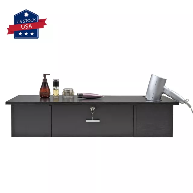 Wall Mount Salon Styling Station Beauty Salon Spa Cabinet Lockable Equipment Wall Mount Salon Styling Station Beauty Salon Spa Cabinet Lockable Equipment