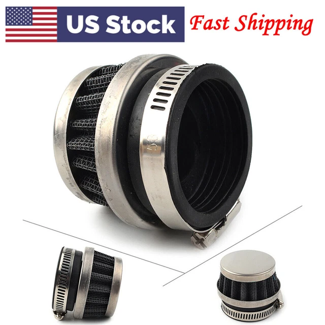 46mm Air Filter Pod Intake Cleaner For Honda Kawasaki KZ250 KZ250A Yamaha Suzuki