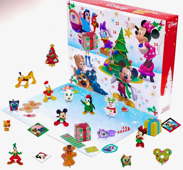 DISNEY JR ADVENT Calendar for Children Mickey Mouse Puppy Dog Pals 24.