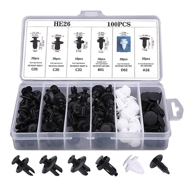 Rivet Fasteners Cars Good Accessory For Car For Fitting Side Skirts Brand New