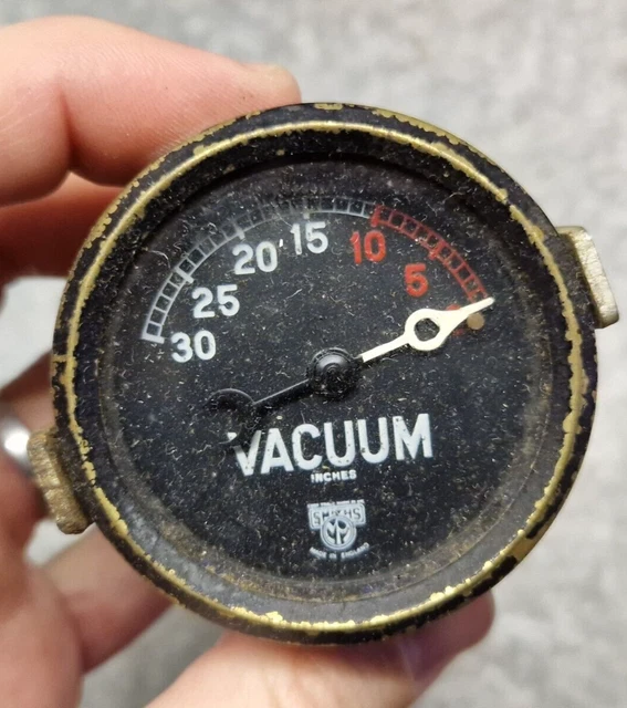 1930S SMITHS VACUUM GAUGE Morris 8 Riley 9 MG Austin 7 Ford 1950s Truck