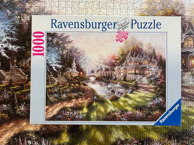 Ravensburger Puzzle 159444 Im Morgenglanz 1000 Teile / Komplett / Nichtraucher
