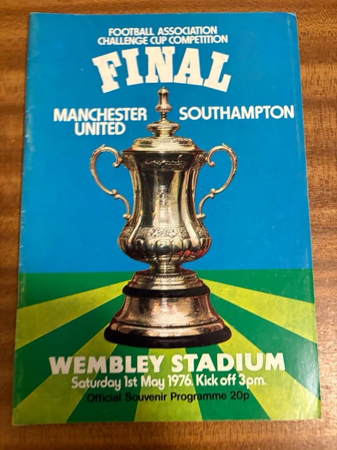 Portsmouth v Manchester City F.A.Cup Final match programme
