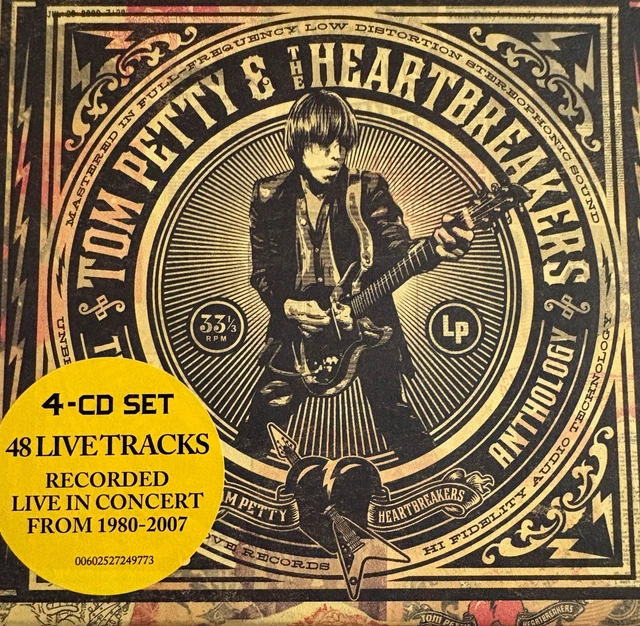 4CD Tom Petty トム・ペティLive  Fillmore 1997 Tom Petty & The Heartbreakers - Live At The Fillmore (1997