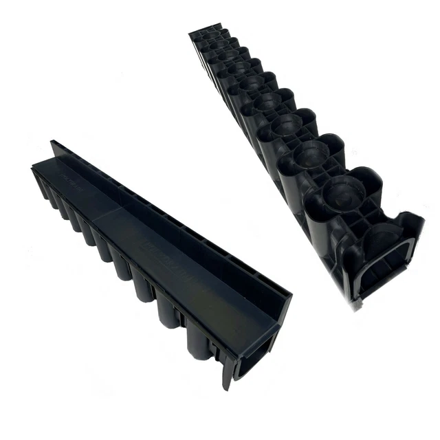 HEAVY DUTY PVC Block Paving Deep Flow Brick Slot Drain Channel Drainage ...