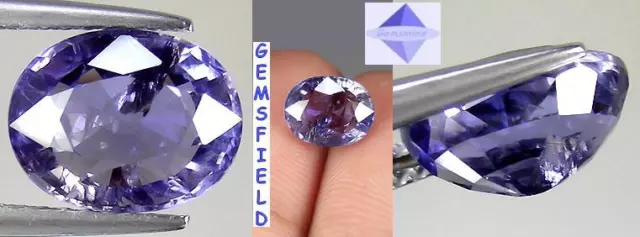 Top Transparente - 2.10cts !!! IOLITE de Madagascar 100% NATURELLE !! poli AAA++