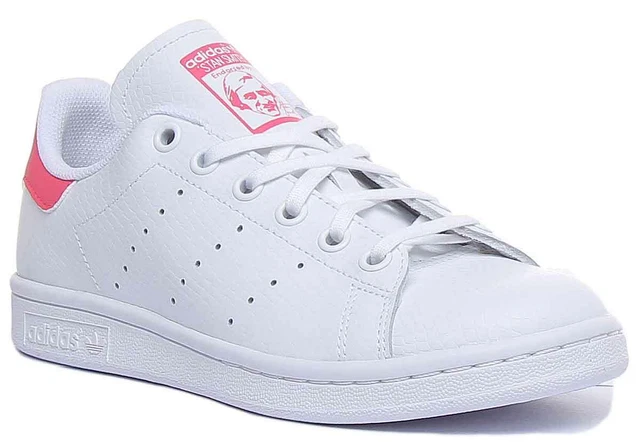 ADIDAS STAN SMITH J scarpe da ginnastica giovani in pelle con
