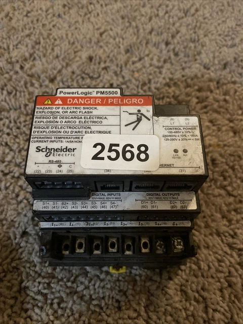 Schneider Electric Powerlogic Pm5000 Series Metsepm5563