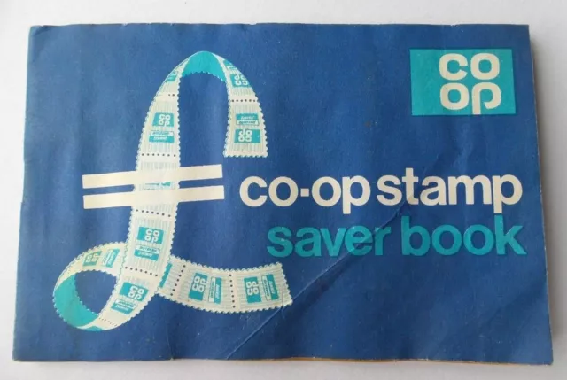 Co Op Stamp Saver Book Vintage Collectors Item