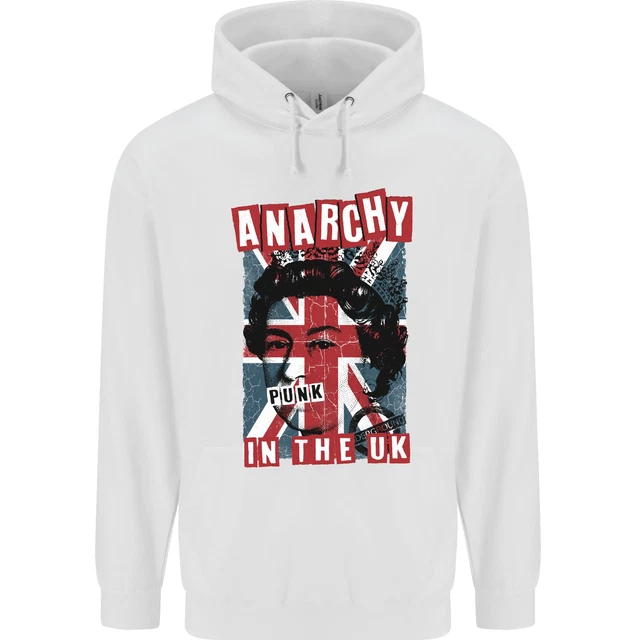 Anarchy in the UK Punk Music Rock Childrens Kids Hoodie