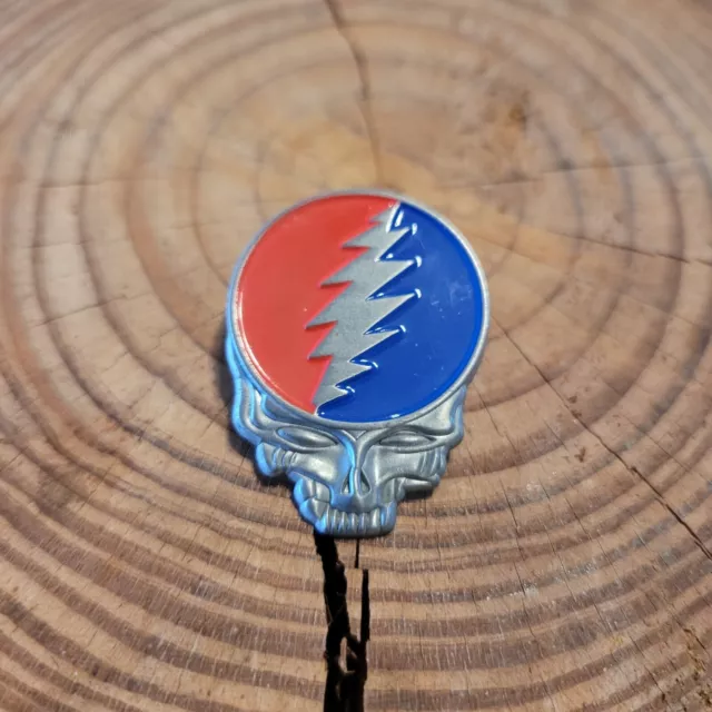 Grateful Dead Stealie lapel pin