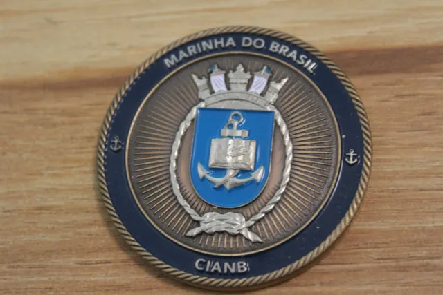 Marinha Do Brasil Cianb Challenge Coin
