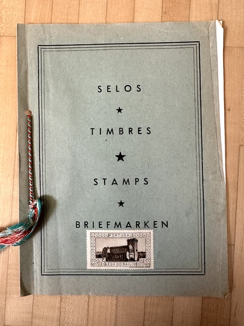 100 Briefmarken Aus Portugal / Frankiert / Gestempelt / Eingeklebt In Heft
