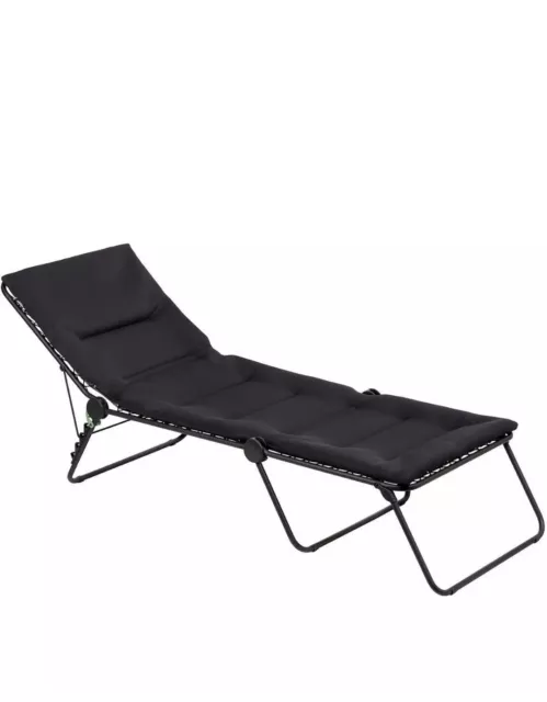 Lafuma Sonnenliege Siesta Air Comfort Schwarz