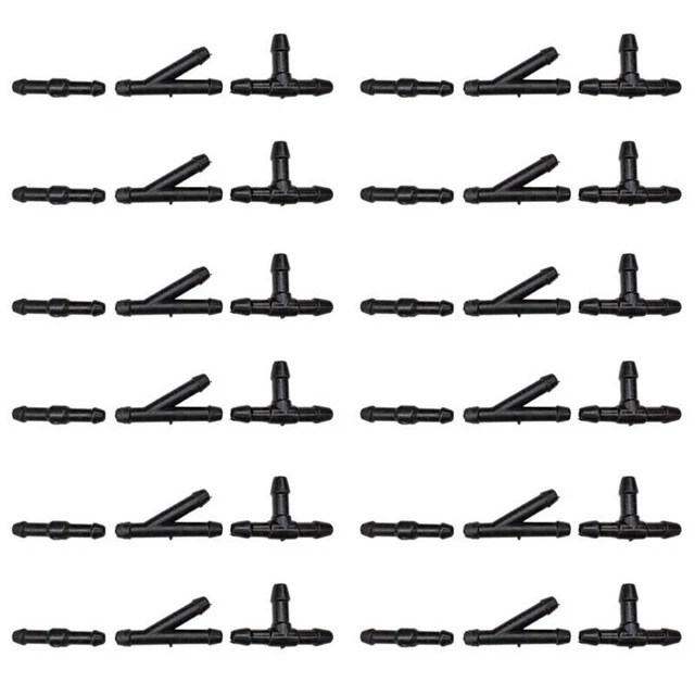 36 Pièces Raccords De Tuyau De Lave-Glace, Raccord De Tuyau De Pare