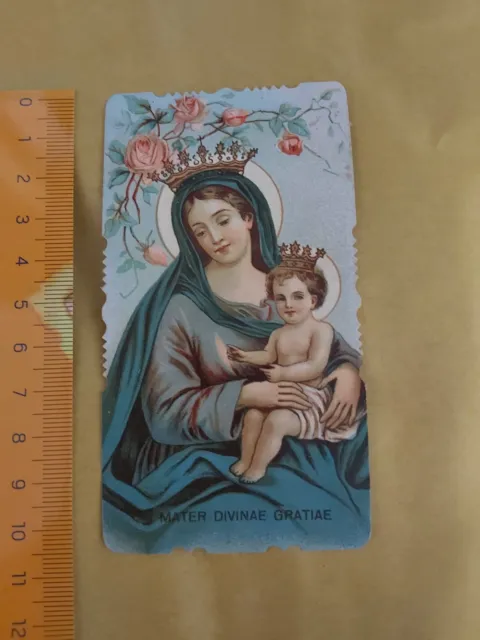 Santino/Holy Card-Mater Divinae Gratiae.maria Vergine Santa,Preghiera